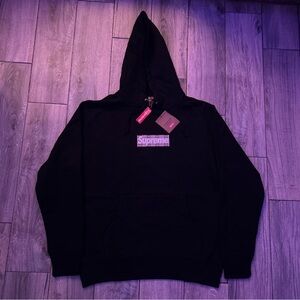 Supreme Burberry Box Logo Hoodie